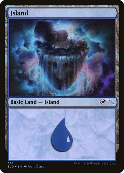 Island (Milling) (Foil) (Secret Lair - Jumpstart Lands)