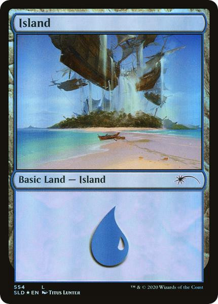 Island (Pirates) (Foil) (Secret Lair - Jumpstart Lands)