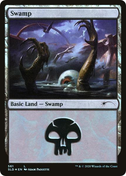 Swamp (Witchcraft) (Foil) (Secret Lair - Jumpstart Lands)