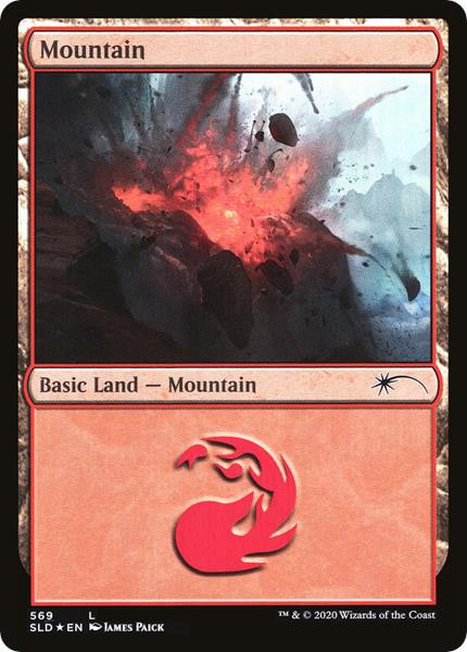Mountain (Smashing) (Foil) (Secret Lair - Jumpstart Lands)