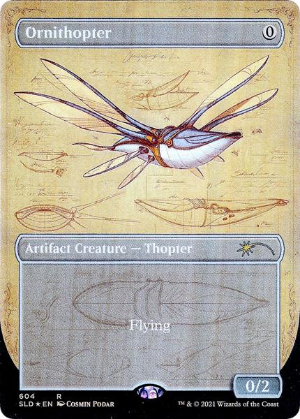 Ornithopter (Foil) (Secret Lair - Blueprint Cards)