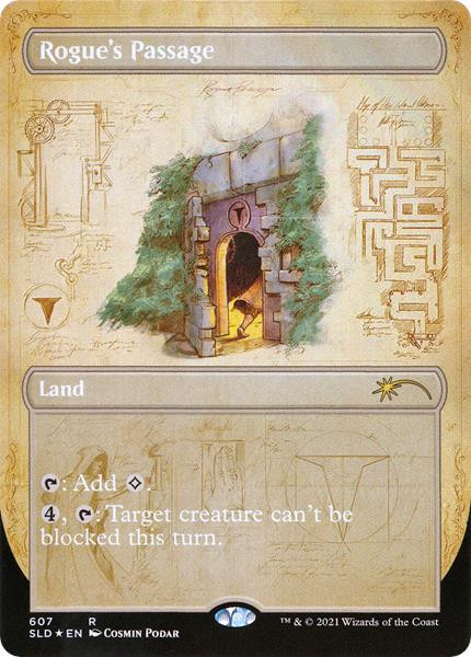 Rogue's Passage (Foil) (Secret Lair - Blueprint Cards)