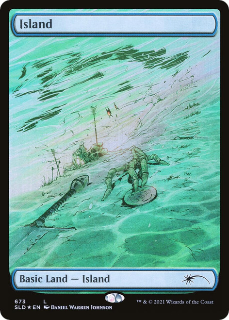 Island (Foil) (Secret Lair - Heads I Win, Tails You Lose)