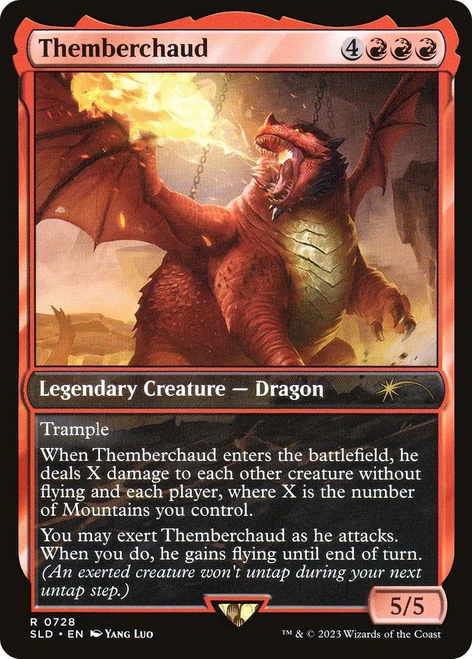 Themberchaud (Foil) (Secret Lair - Dungeons & Dragons: Honor Among Thieves)