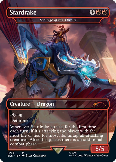 Scourge of the Throne [Stardrake] (Foil) (Secret Lair - Warhammer Age of Sigmar)