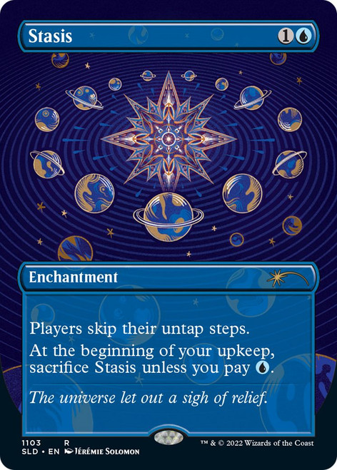 Stasis (Foil) (Secret Lair - The Space Beyond the Stars)