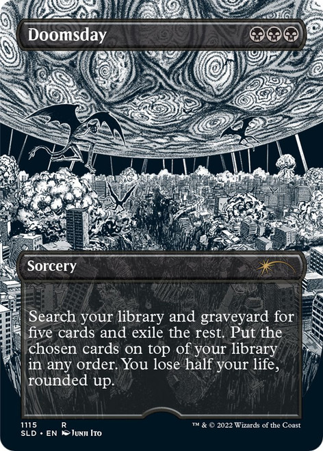 Doomsday (Etched Foil) (Secret Lair - Junji Ito)