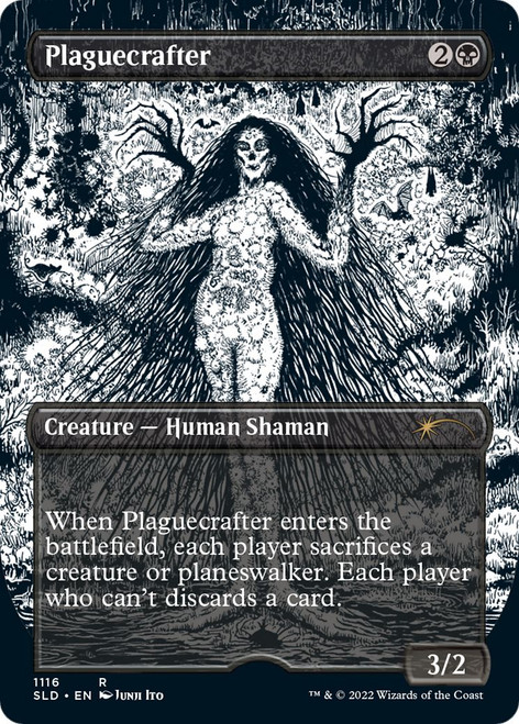 Plaguecrafter (Etched Foil) (Secret Lair - Junji Ito)