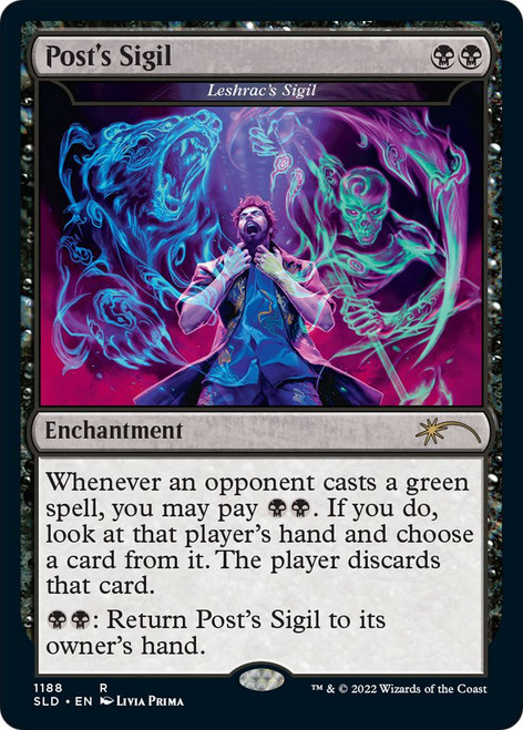 Zur the Enchanter [Post the Enchanter] (Foil) (Secret Lair - Post