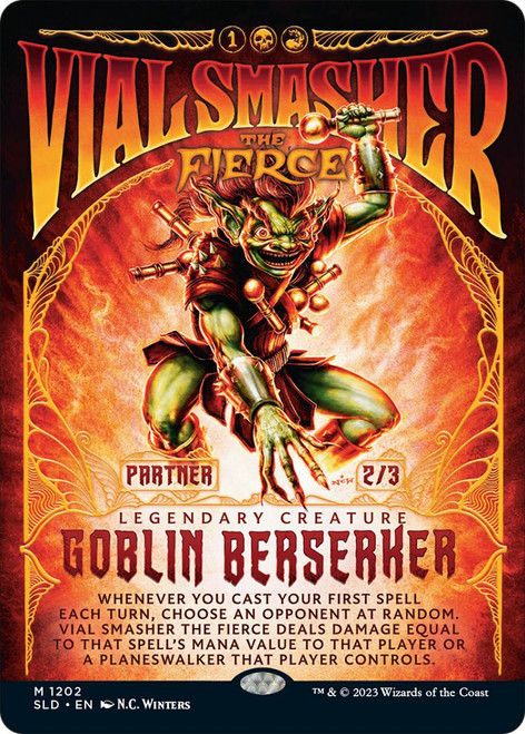 Vial Smasher the Fierce (Foil) (Secret Lair - Keep Partying Hard, Shred Harder)