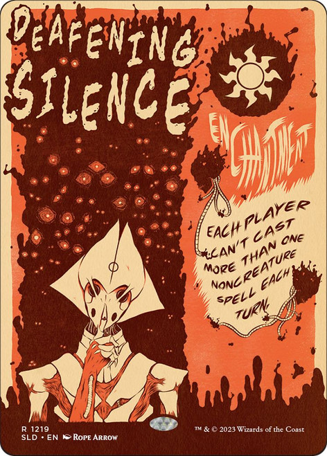 Deafening Silence (Foil) (Secret Lair - Draw Your Hand)