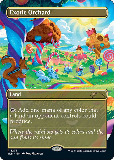 Exotic Orchard (Foil) (Secret Lair - The '90s Binder Experience)