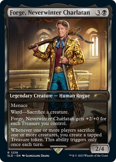 Forge, Neverwinter Charlatan (Foil) (Secret Lair - Dungeons & Dragons: Honor Among Thieves)