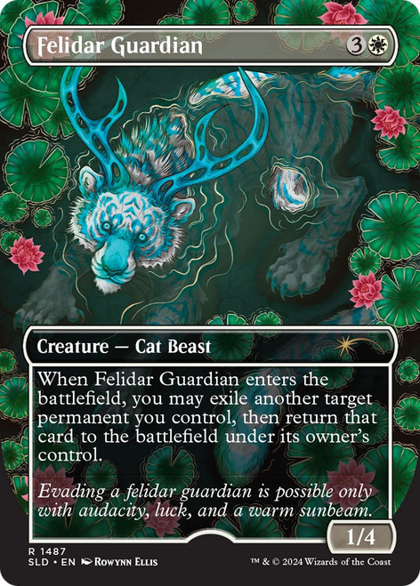 Felidar Guardian (Foil) (Secret Lair - The Beauty of the Beasts)