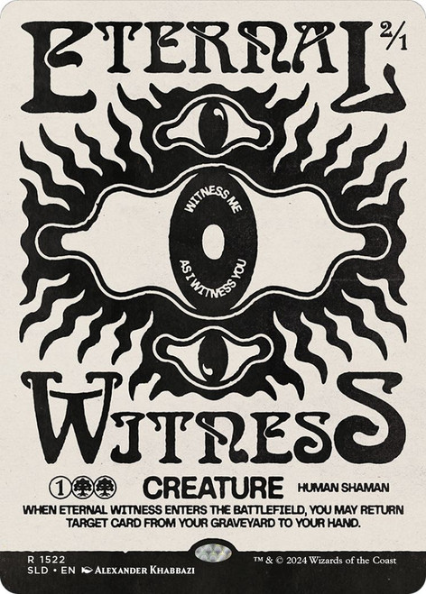 Eternal Witness (Foil) (Secret Lair - Deceptive Divination)