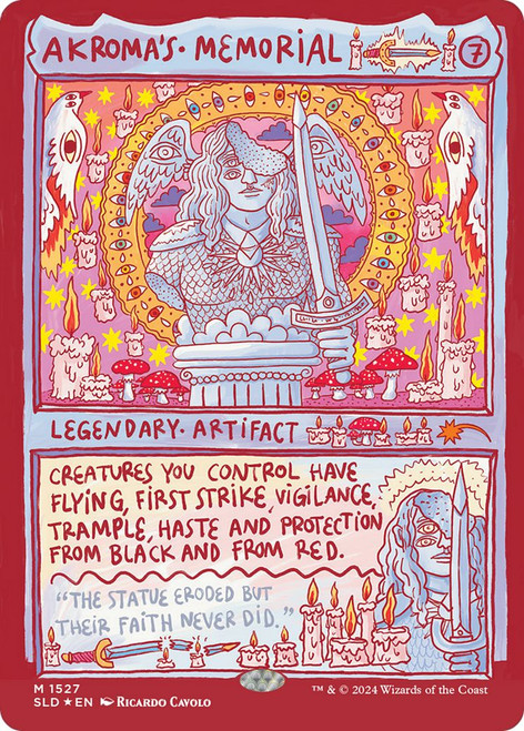 Akroma's Memorial (Foil) (Secret Lair - Magiccon 2024)