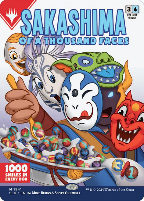 Sakashima of a Thousand Faces (Foil) (Secret Lair - Just Add Milk: Second Helpings)