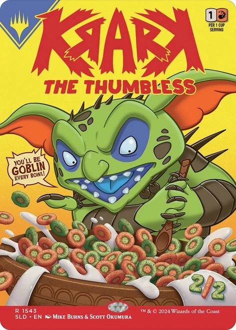 Krark, the Thumbless (Foil) (Secret Lair - Just Add Milk: Second Helpings)