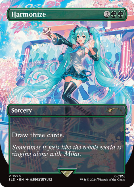 Harmonize (Foil) (Secret Lair - Hatsune Miku: Sakura Superstar)