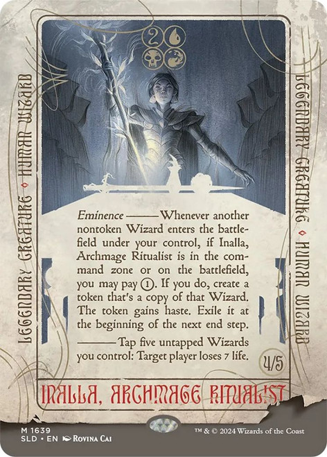 Inalla, Archmage Ritualist (Foil) (Secret Lair - Rovina Cai)