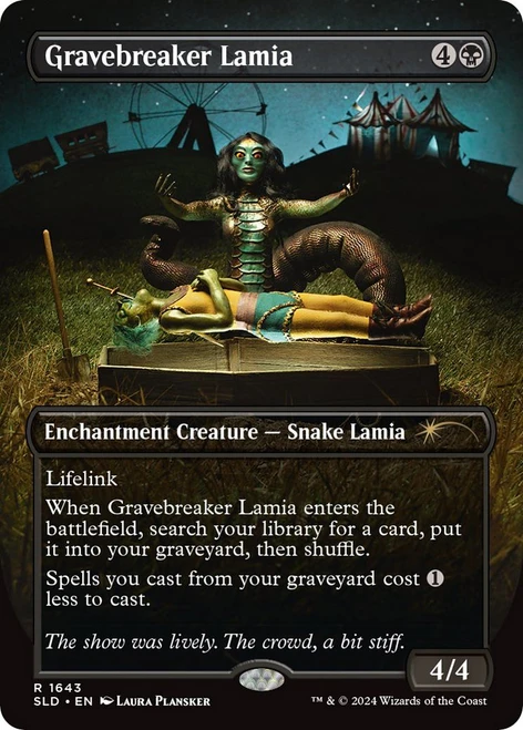 Gravebreaker Lamia (Foil) (Secret Lair - Diabolical Dioramas)