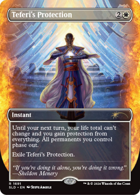 Teferi's Protection (Foil) (Secret Lair - Sheldon's Spellbook)