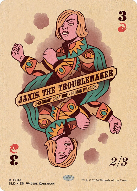 Jaxis, the Troublemaker (Foil) (Secret Lair - Poker Faces)