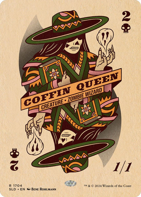 Coffin Queen (Foil) (Secret Lair - Poker Faces)