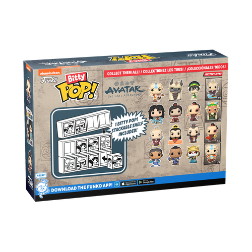 Bitty POP! Avatar: the Last Airbender: Iroh, Admiral Zhao, Firelord Ozai 4-Pack