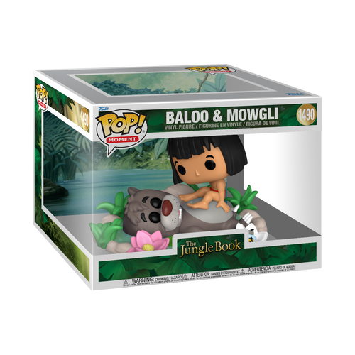 POP! Moment - The Jungle Book #1490 Baloo & Mowgli