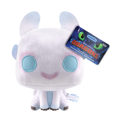 Plushies - How to Train Your Dragon: Light Fury 7-Inch Plush