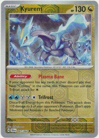 SV Shrouded Fable 047/064 Kyurem (Reverse Holo)