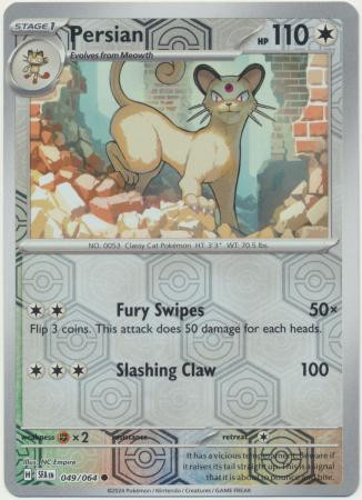 SV Shrouded Fable 049/064 Persian (Reverse Holo)