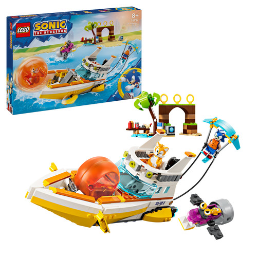 Sonic the Hedgehog Tails' Adventure Boat Toy Set 76997