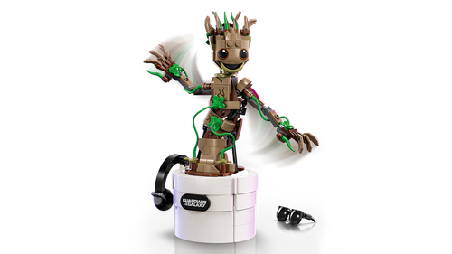 Marvel Dancing Groot Guardians of the Galaxy Set 76297