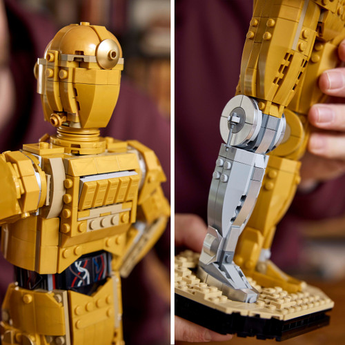 Star Wars C-3PO Character Building Set for Adults 75398