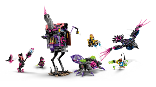 DREAMZzz The Never Witch's Midnight Raven Toy Set 71478