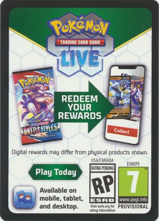 Miraidon ex Deluxe Battle Deck Code Card