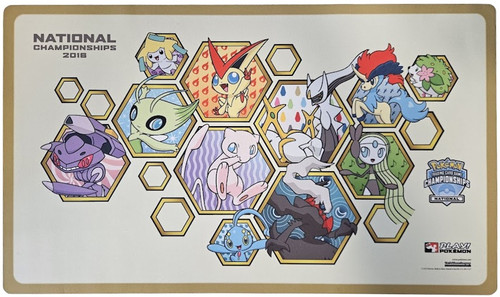 National Championships 2016 Playmat - Mythical Pokemon