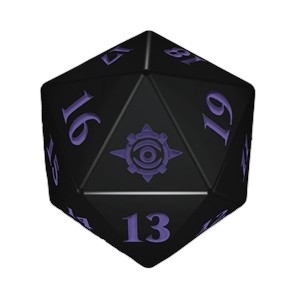 Magic Lost Caverns of Ixalan Spindown Dice - Purple