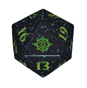Magic Lost Caverns of Ixalan Spindown Dice - Green