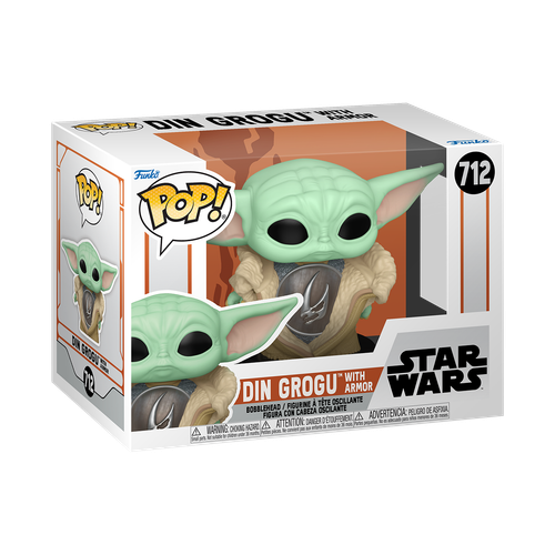 POP! Star Wars: The Mandalorian #712 Din Grogu with Armor