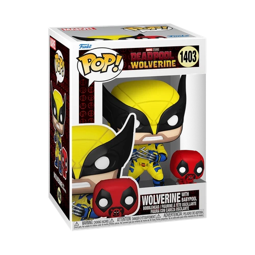 POP! Marvel - Deadpool & Wolverine #1403 Wolverine with Babypool