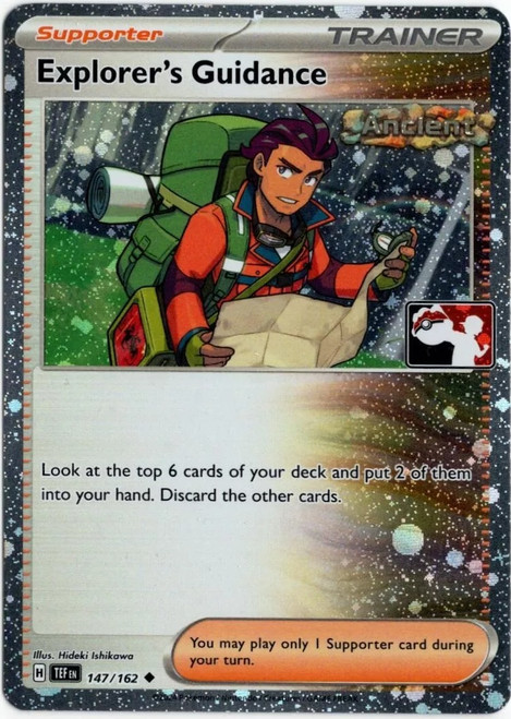 SV Temporal Forces 147/162 Explorer's Guidance (Prize Pack League Promo Cosmo Holo)