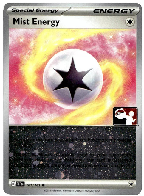 SV Temporal Forces 161/162 Mist Energy (Prize Pack League Promo Cosmo Holo)