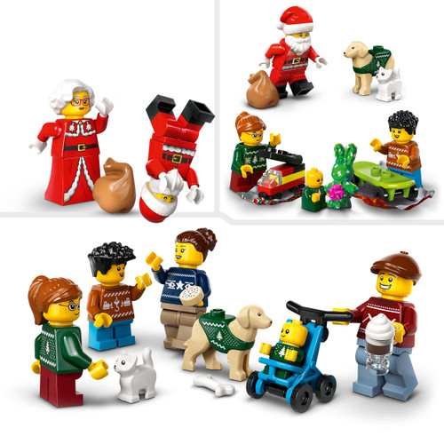 City Advent Calendar 2024 Christmas Set 60436