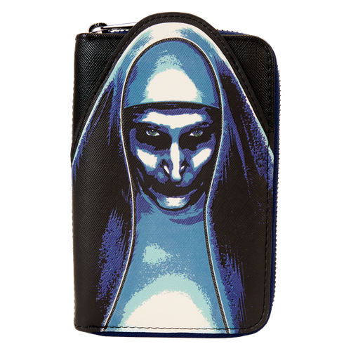 The Nun Cosplay Zip Around Wallet