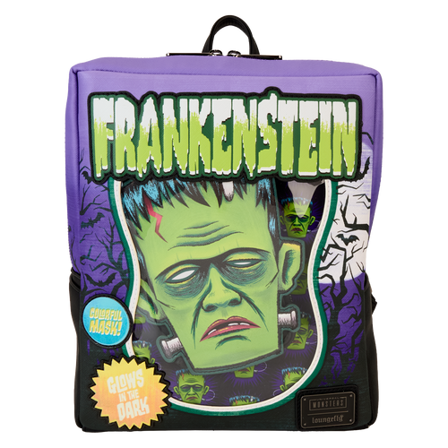 Universal Monsters: Frankenstein Neon Mask Mini Backpack