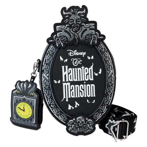 Disney: Haunted Mansion Plaque Crossbody Bag