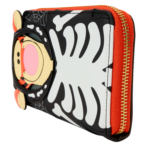 Disney: Winnie the Pooh Skeleton Tigger Zip Around Wallet